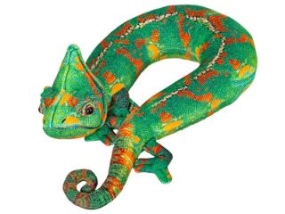 Obrázek z Chameleon cestovní polštář plyš 50cm 